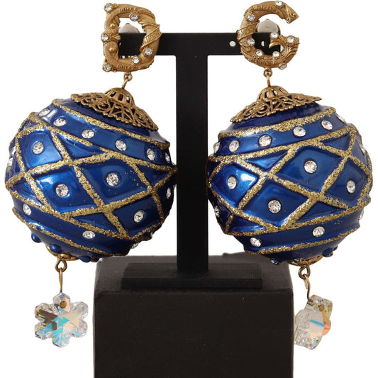 Dolce & GabbanaDazzling Festive Crystal Clip-On EarringsMcRichard Designer Brands£599.00