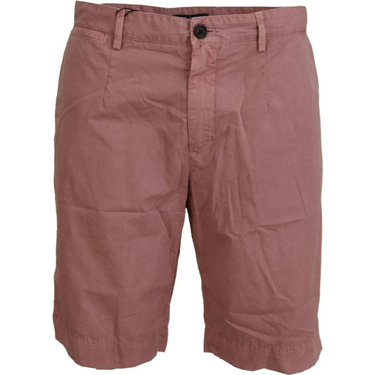 Dolce & Gabbana Exquisite Pink Chino Shorts for Men pink-chinos-cotton-casual-mens-shorts IMG_6796-scaled-2d74e402-3cc.jpg