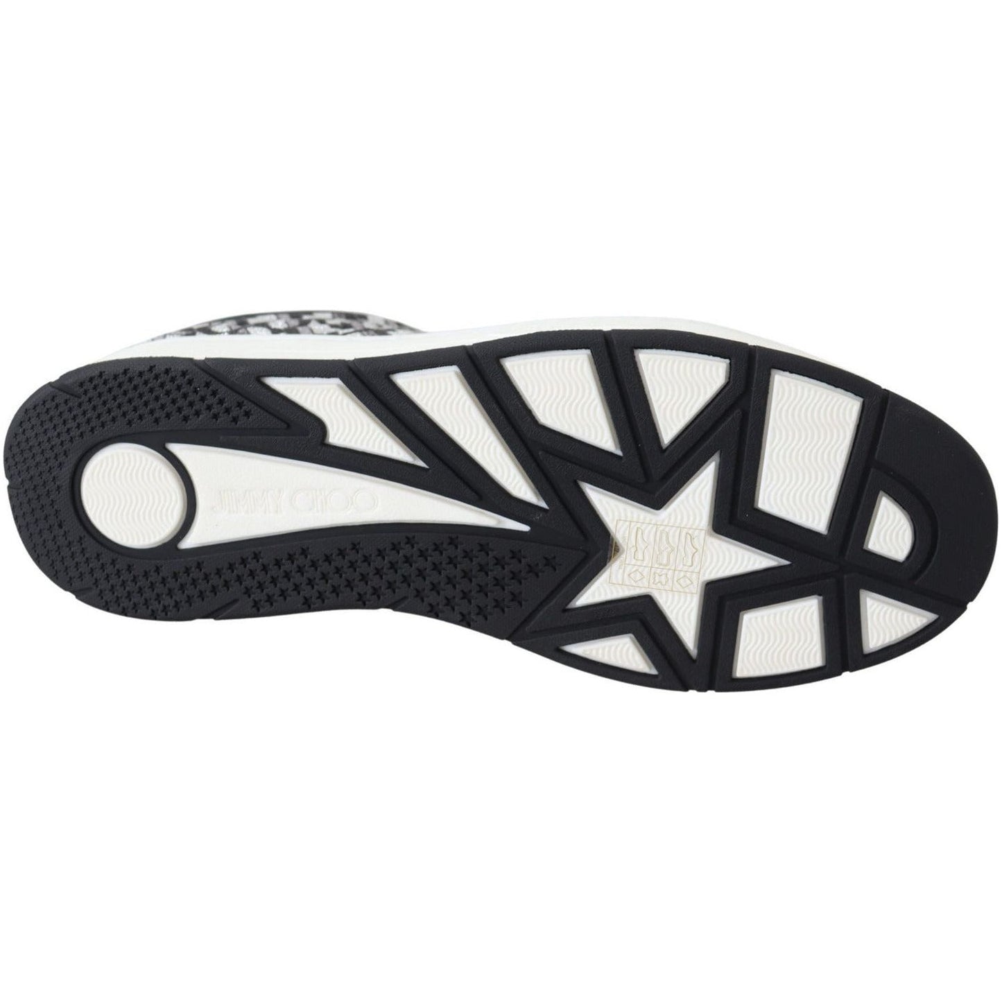 Jimmy ChooGlittering Slip-On Sneakers - Silver and BlackMcRichard Designer Brands£519.00