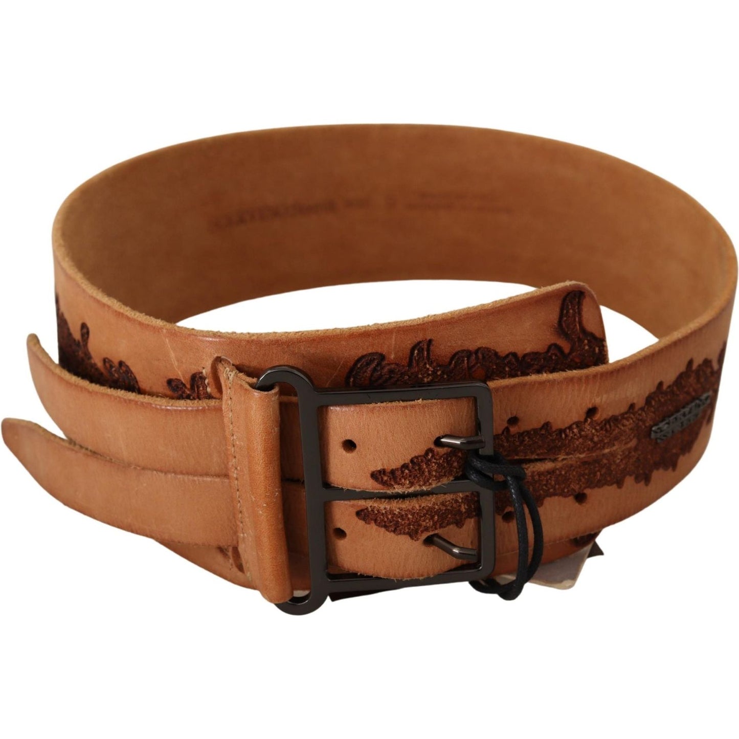 Scervino Street Classy Double Buckle Genuine Leather Belt WOMAN BELTS brown-genuine-leather-black-logo-buckle-belt IMG_6822-scaled-7b5b727e-3fb.jpg