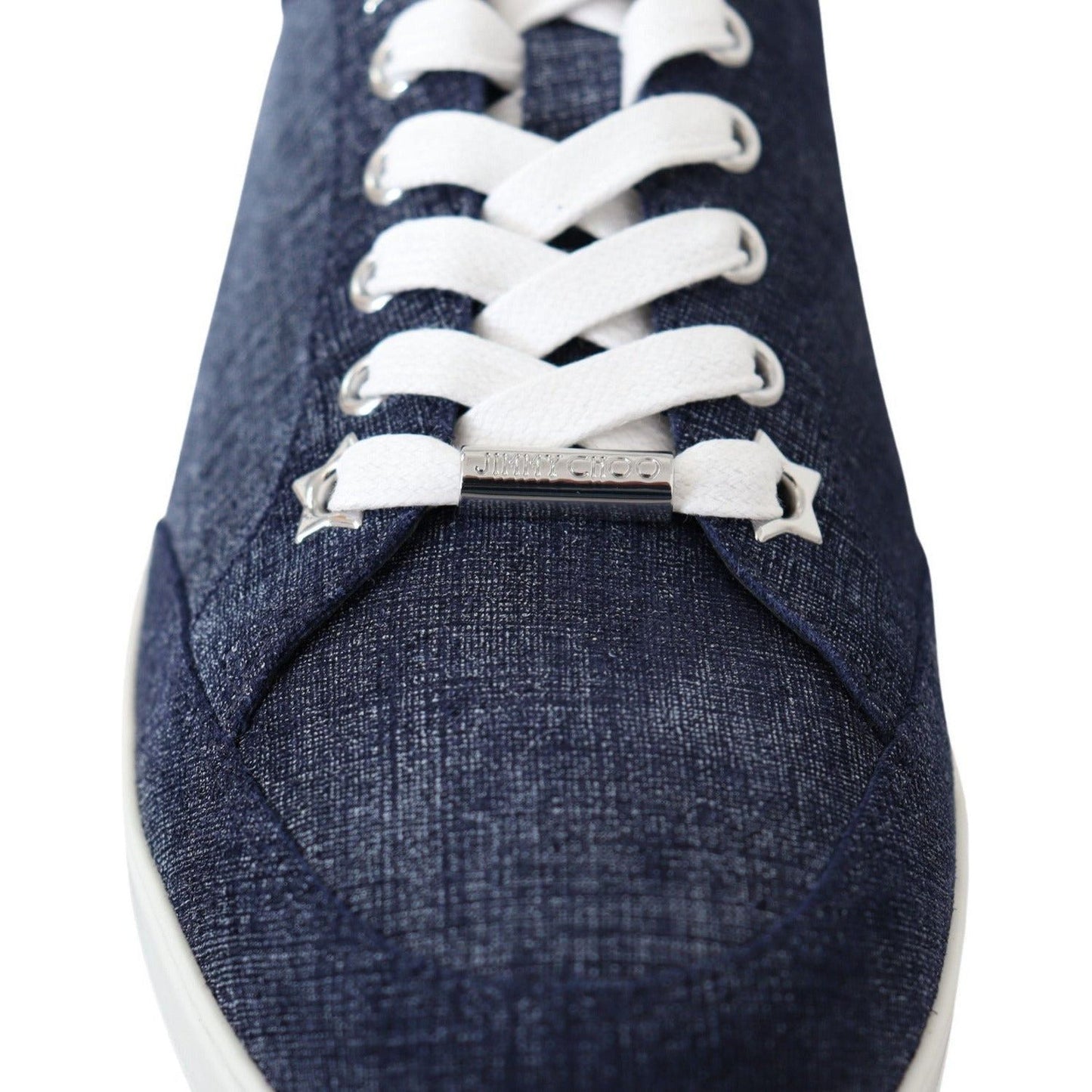 Jimmy Choo Chic Slip-On Blue Denim Suede Sneakers miami-blue-denim-sneakers IMG_6827-3fb04e37-f12.jpg