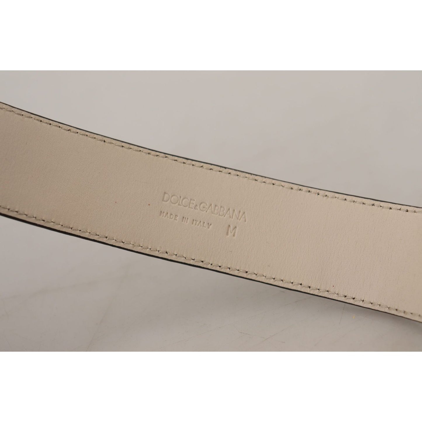 Dolce & GabbanaElegant Black Leather Gold Detail BraceletMcRichard Designer Brands£519.00