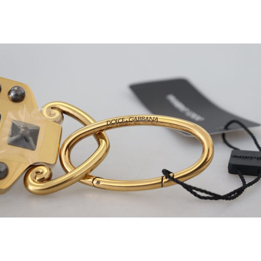 Dolce & GabbanaElegant Gold Black Shoulder Bag StrapMcRichard Designer Brands£639.00