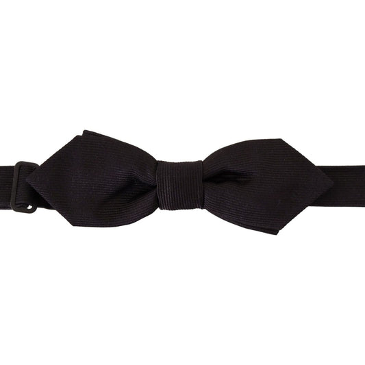 Dolce & GabbanaElegant Black Silk Bow TieMcRichard Designer Brands£129.00