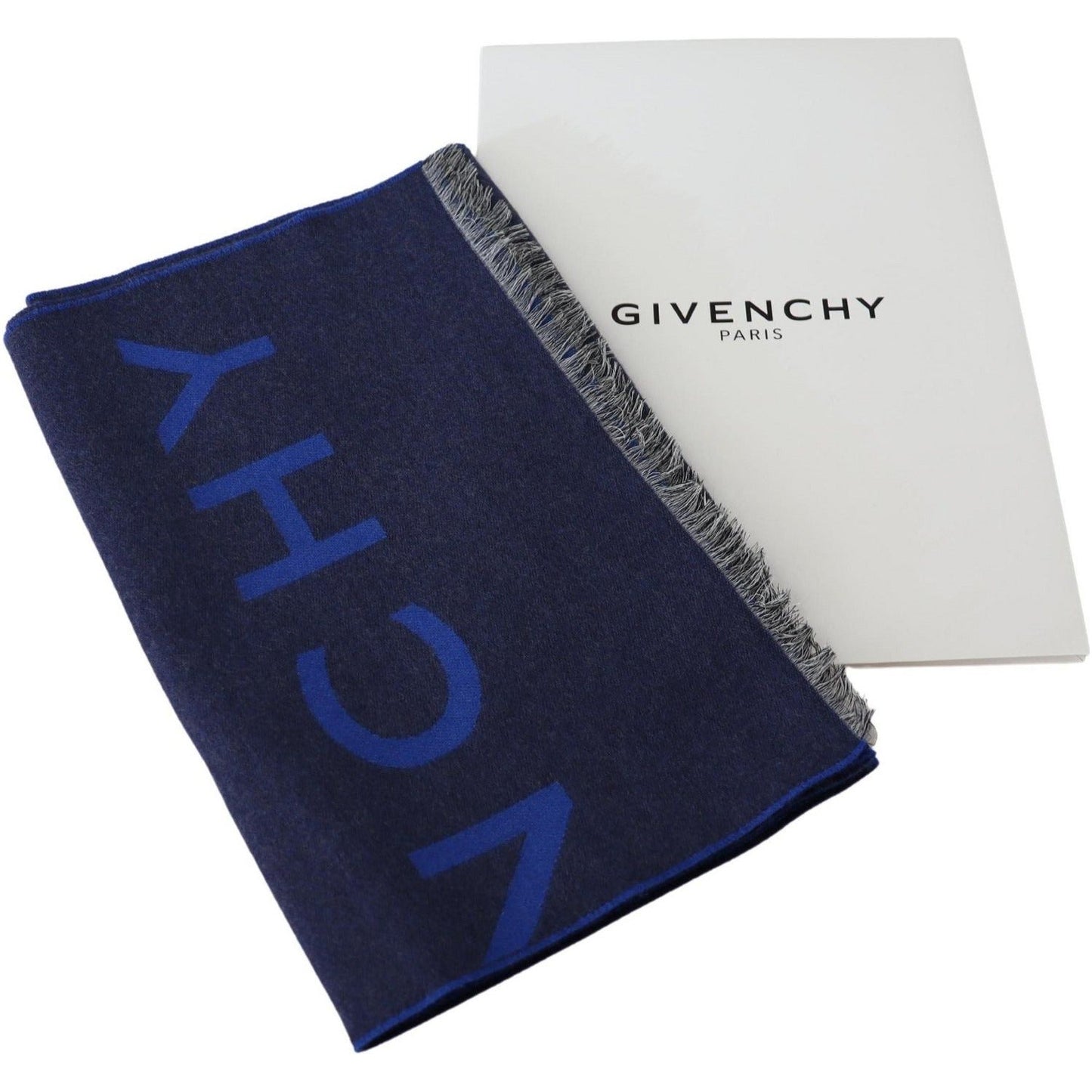 Givenchy Elegant Unisex Wool Silk Blend Scarf Wool Wrap Shawls blue-wool-unisex-winter-warm-scarf-wrap-shawl