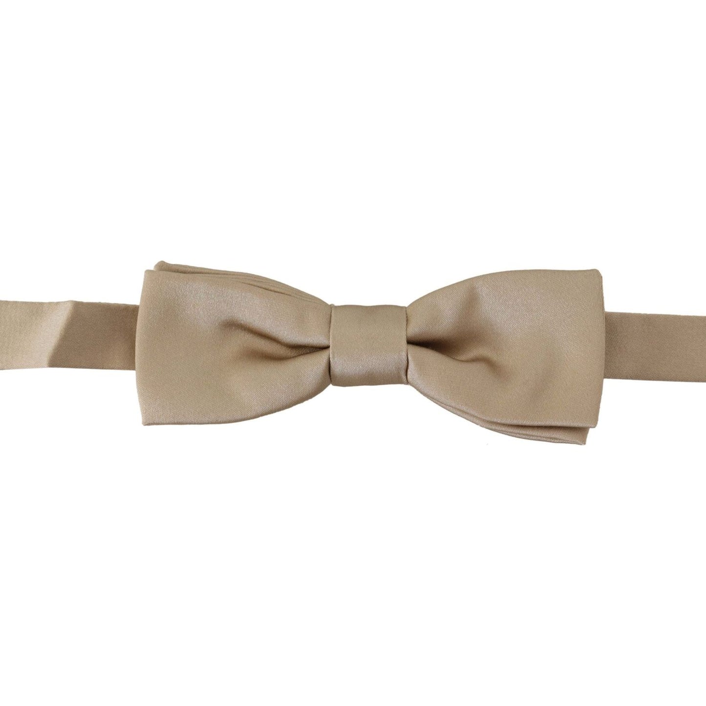Dolce & Gabbana Dazzling Gold Silk Bow Tie gold-solid-100-silk-adjustable-neck-papillon-tie IMG_7478-scaled-00c2d34e-6b6.jpg