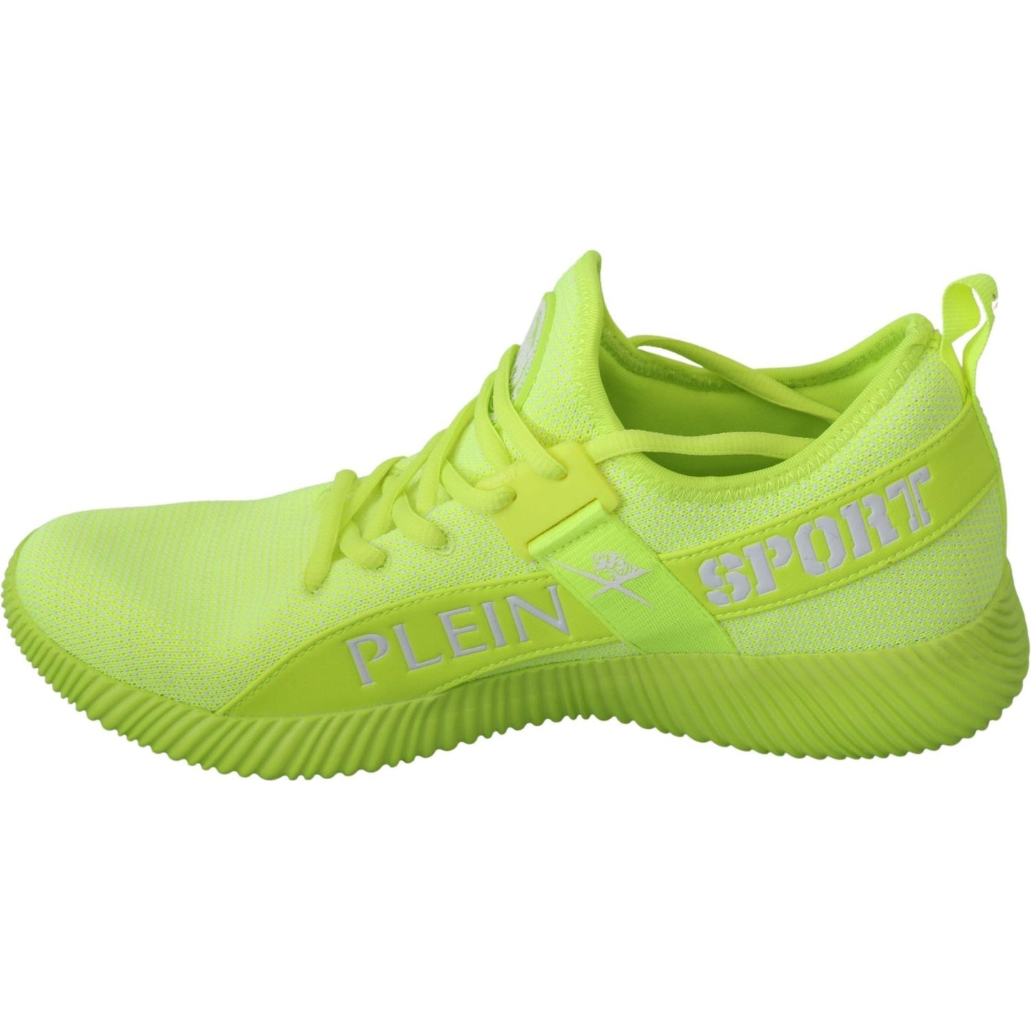 Philipp Plein Stylish Light Green Casual Sneakers green-carter-logo-hi-top-sneakers-shoes MAN SNEAKERS