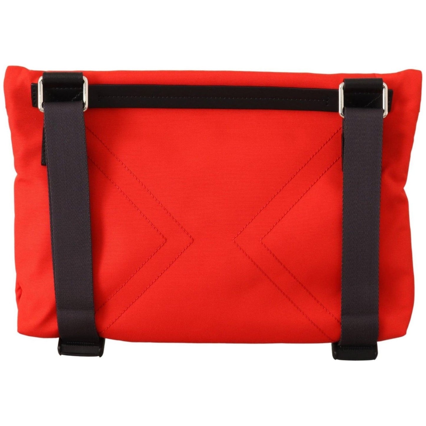 Givenchy Chic Red and Black Downtown Crossbody Bag Crossbody Bag red-polyamide-downtown-flat-crossbody-bag