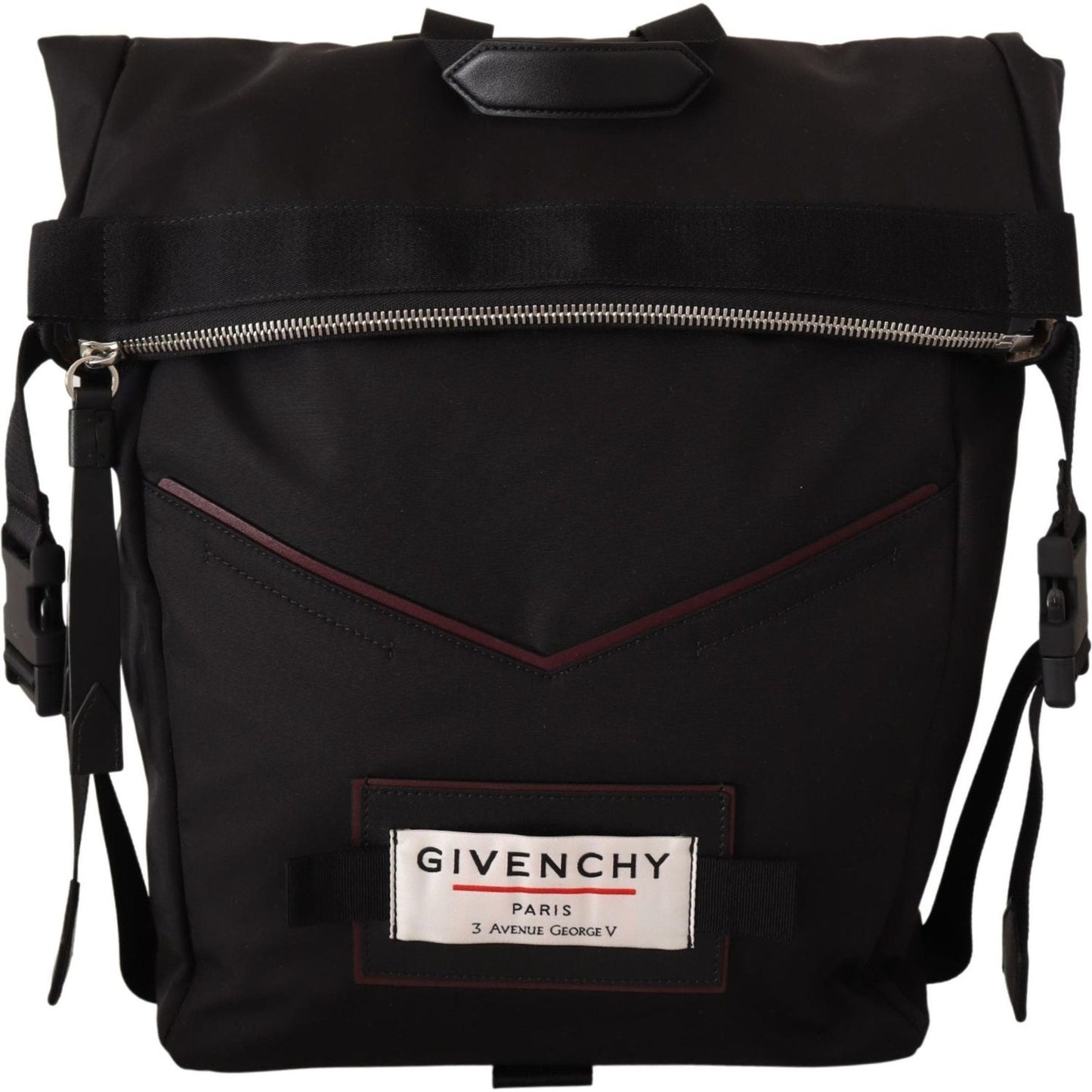 Givenchy Elegant Black Downtown Designer Backpack black-fabric-downtown-top-zip-backpack MAN BACKPACKS IMG_7626-33ef6ca3-e78.jpg