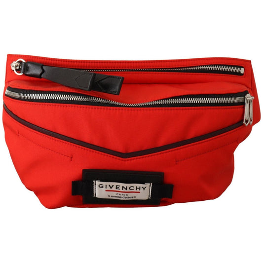 Givenchy Elegant Large Bum Belt Bag in Red and Black BELT BAG red-polyamide-downtown-large-bum-belt-bag IMG_7638-09ca8999-7b1.jpg