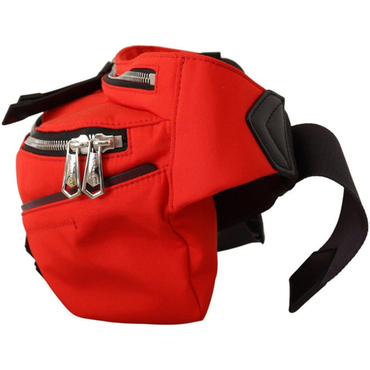 Givenchy Elegant Large Bum Belt Bag in Red and Black BELT BAG red-polyamide-downtown-large-bum-belt-bag IMG_7639-53222e49-9de.jpg
