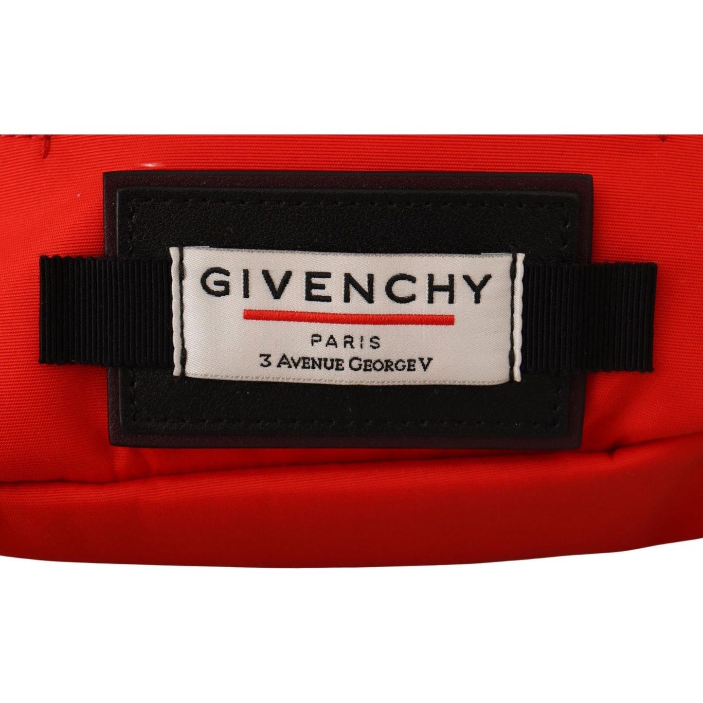 Givenchy Elegant Large Bum Belt Bag in Red and Black BELT BAG red-polyamide-downtown-large-bum-belt-bag