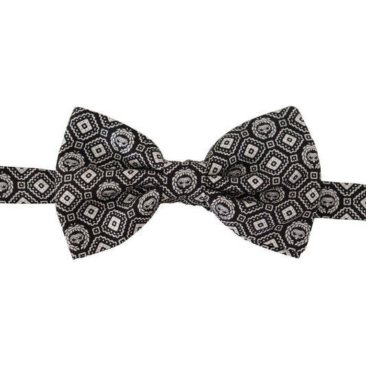 Dolce & GabbanaElegant Silk Black Bow TieMcRichard Designer Brands£169.00