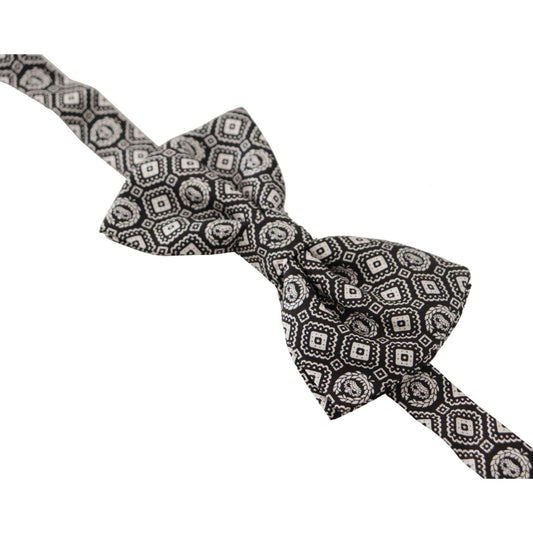 Dolce & GabbanaElegant Silk Black Bow TieMcRichard Designer Brands£169.00