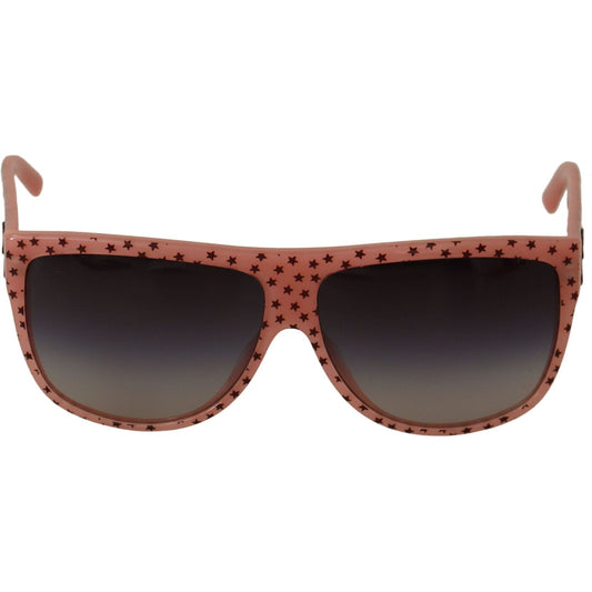 Dolce & Gabbana Elegant Vintage Style Star-Studded Sunglasses WOMAN SUNGLASSES brown-stars-acetate-frame-women-shades-sunglasses