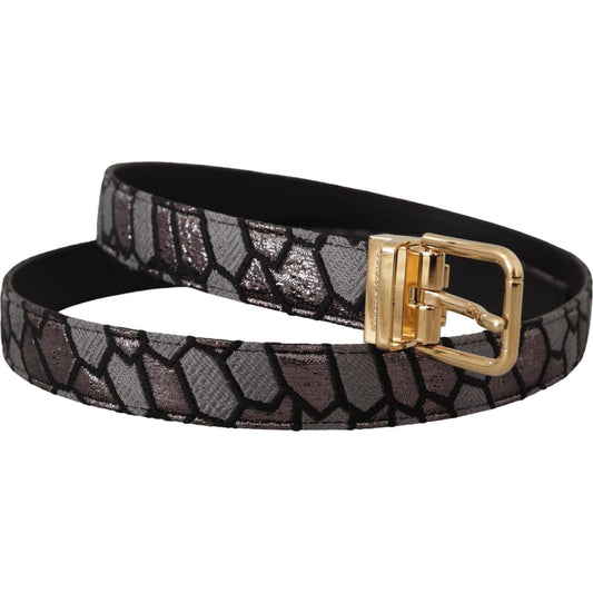 Dolce & GabbanaMulticolor Leather Statement BeltMcRichard Designer Brands£309.00