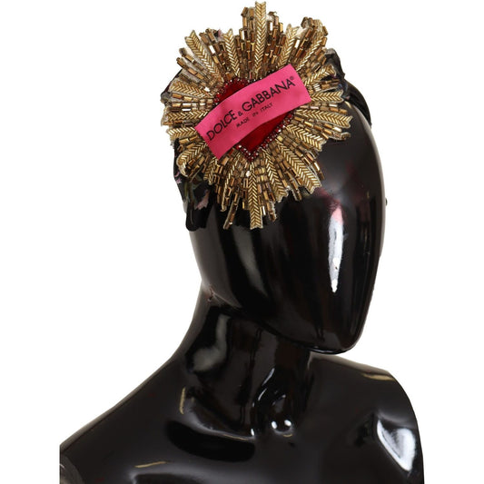 Dolce & GabbanaRegal Gold Silk Diadem HeadbandMcRichard Designer Brands£889.00