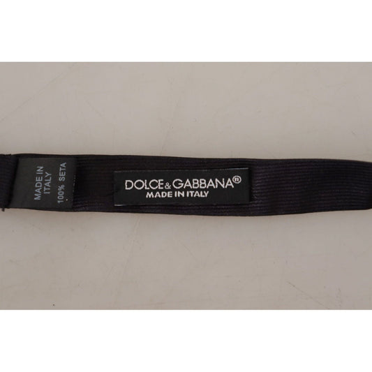 Dolce & GabbanaElegant Silk Black Bow TieMcRichard Designer Brands£129.00