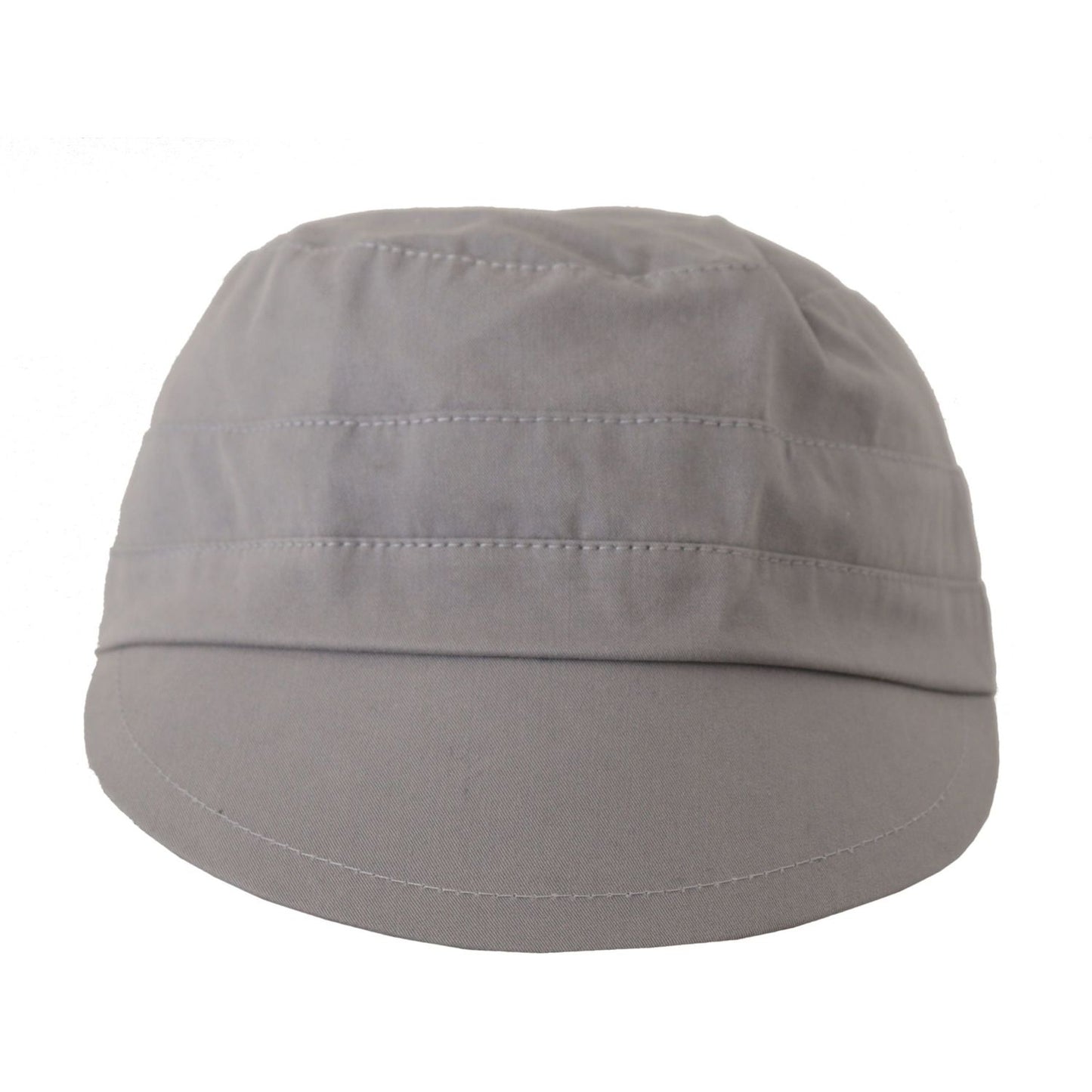 Dolce & Gabbana Elegant Gray Newsboy Cap - Classic Accessory gray-newsboy-cap-men-capello-cotton-hat IMG_8049-scaled-7b8a5aa8-208.jpg