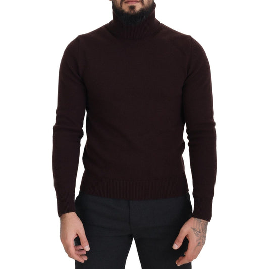 Dolce & GabbanaElegant Turtleneck Wool Pullover SweaterMcRichard Designer Brands£589.00