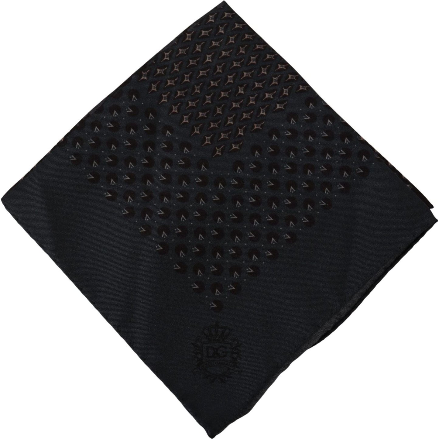 Dolce & Gabbana Multicolor Silk Pocket Square Handkerchief multicolor-patterned-silk-pocket-square-handkerchief
