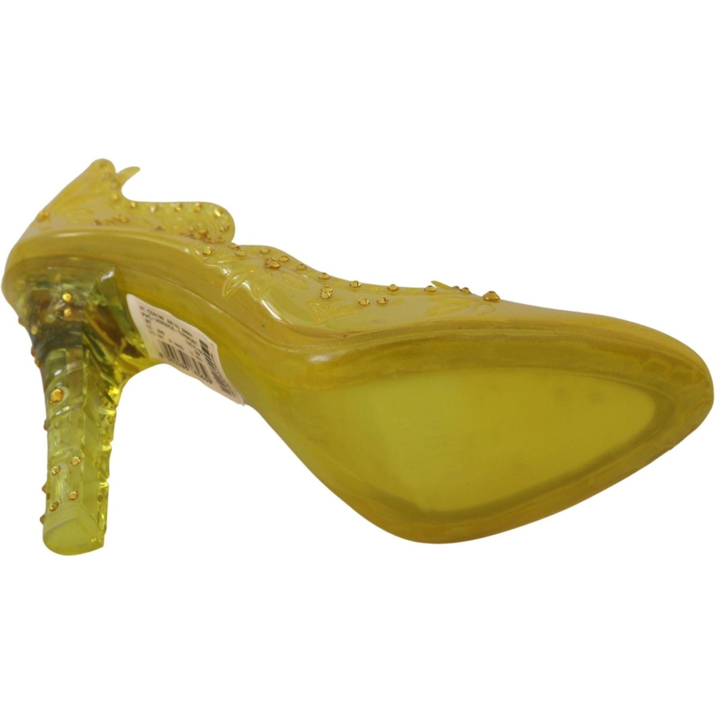 Dolce & Gabbana Enchanting Cinderella Crystal Pumps yellow-floral-crystal-cinderella-heels-shoes IMG_8107-4a32a0b2-20a.jpg
