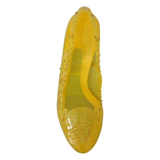 Dolce & Gabbana Enchanting Cinderella Crystal Pumps yellow-floral-crystal-cinderella-heels-shoes IMG_8108-907f5aa6-e19.jpg