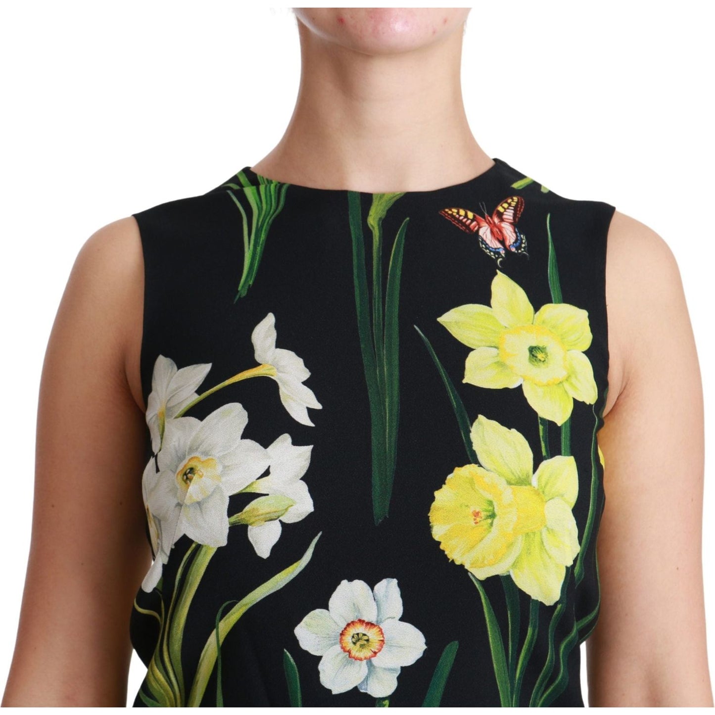 Dolce & GabbanaFloral Sheath Mini Dress - Elegance RedefinedMcRichard Designer Brands£1049.00