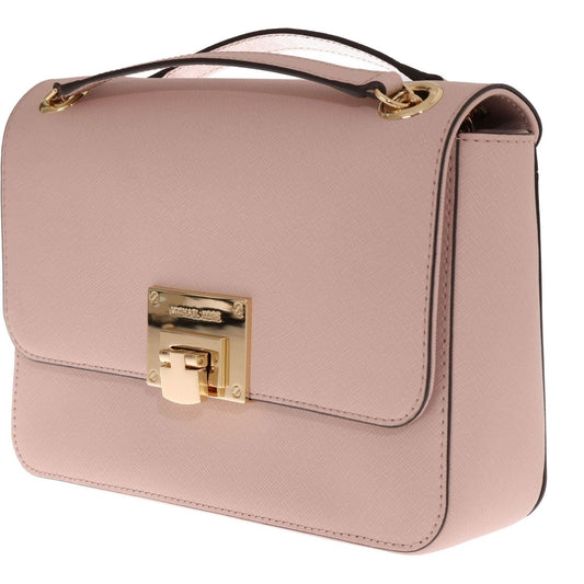 Michael Kors Elegant Pink Tina Shoulder Bag pink-tina-leather-shoulder-bag-1