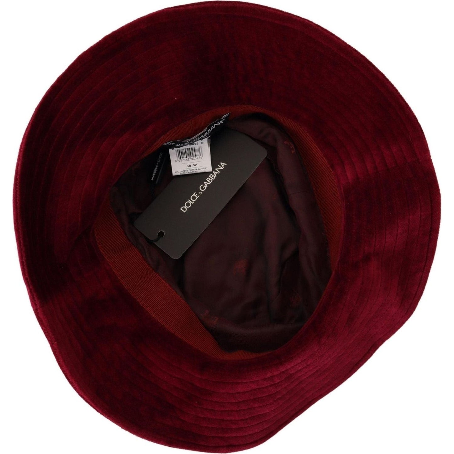 Dolce & Gabbana Elegant Multicolor Bucket Hat multicolor-dg-logo-cotton-blend-bucket-hat