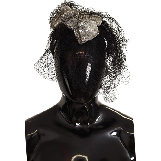 Dolce & GabbanaGlamorous Black Sequined Designer DiademMcRichard Designer Brands£469.00
