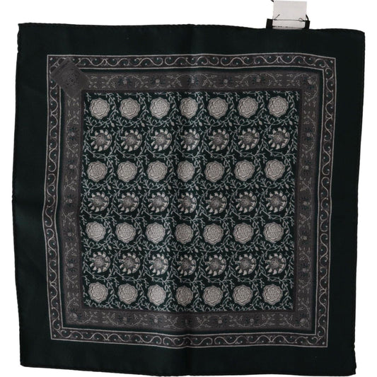 Dolce & Gabbana Exquisite Silk Pocket Square Handkerchief multicolor-silk-pocket-square-handkerchief
