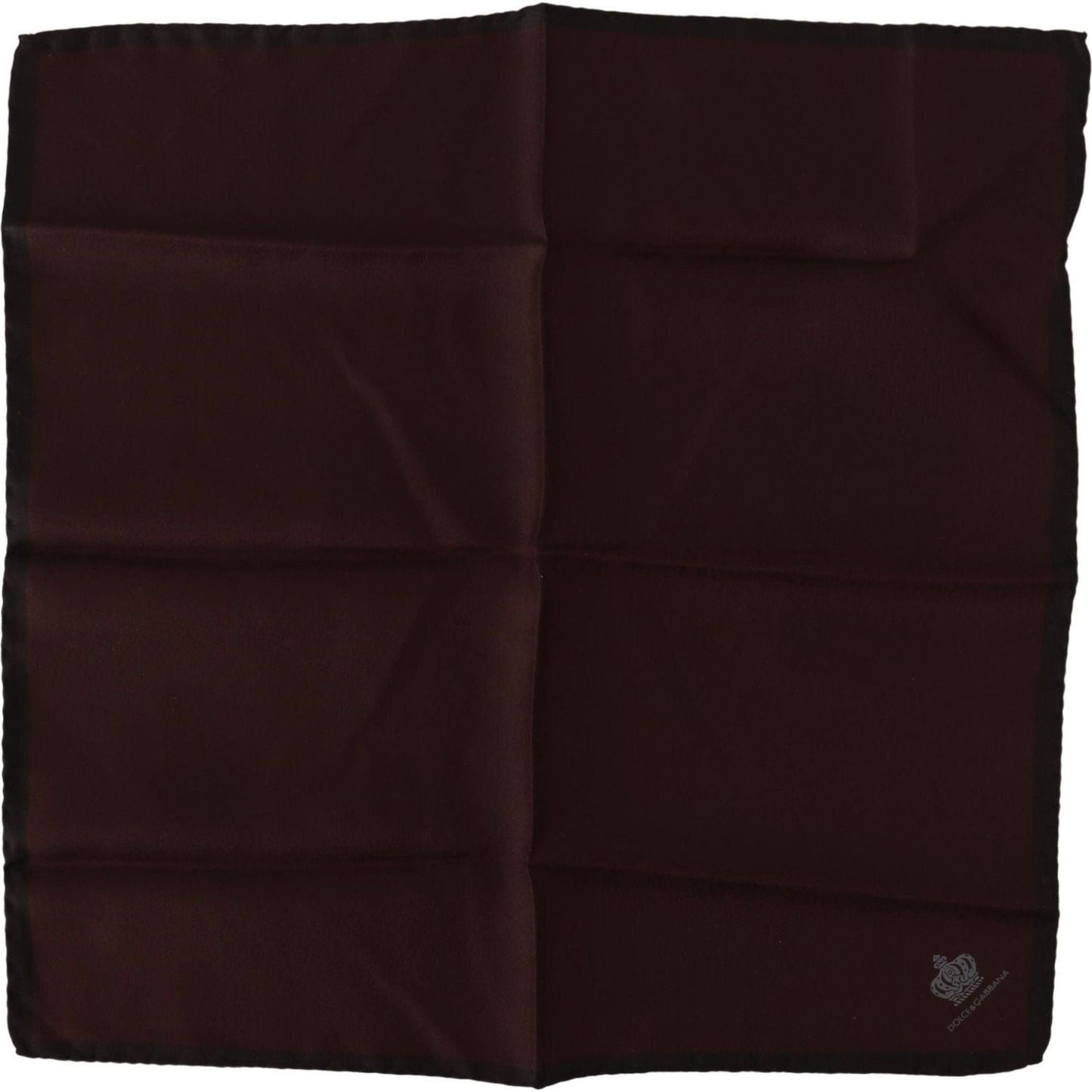 Dolce & Gabbana Maroon Square Handkerchief 100% Silk Scarf maroon-square-handkerchief-100-silk-scarf IMG_8311-824ef60c-618.jpg