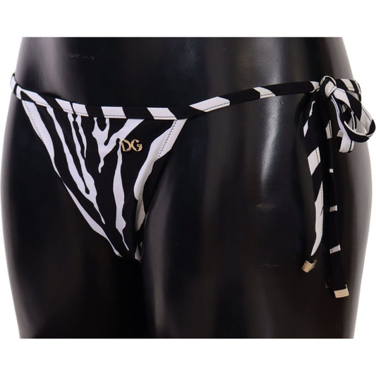 Dolce & Gabbana Zebra Print Chic Drawstring Bikini Bottom WOMAN SWIMWEAR black-white-zebra-swimsuit-bikini-bottom-swimwear IMG_8311-scaled-46087344-cc9.jpg