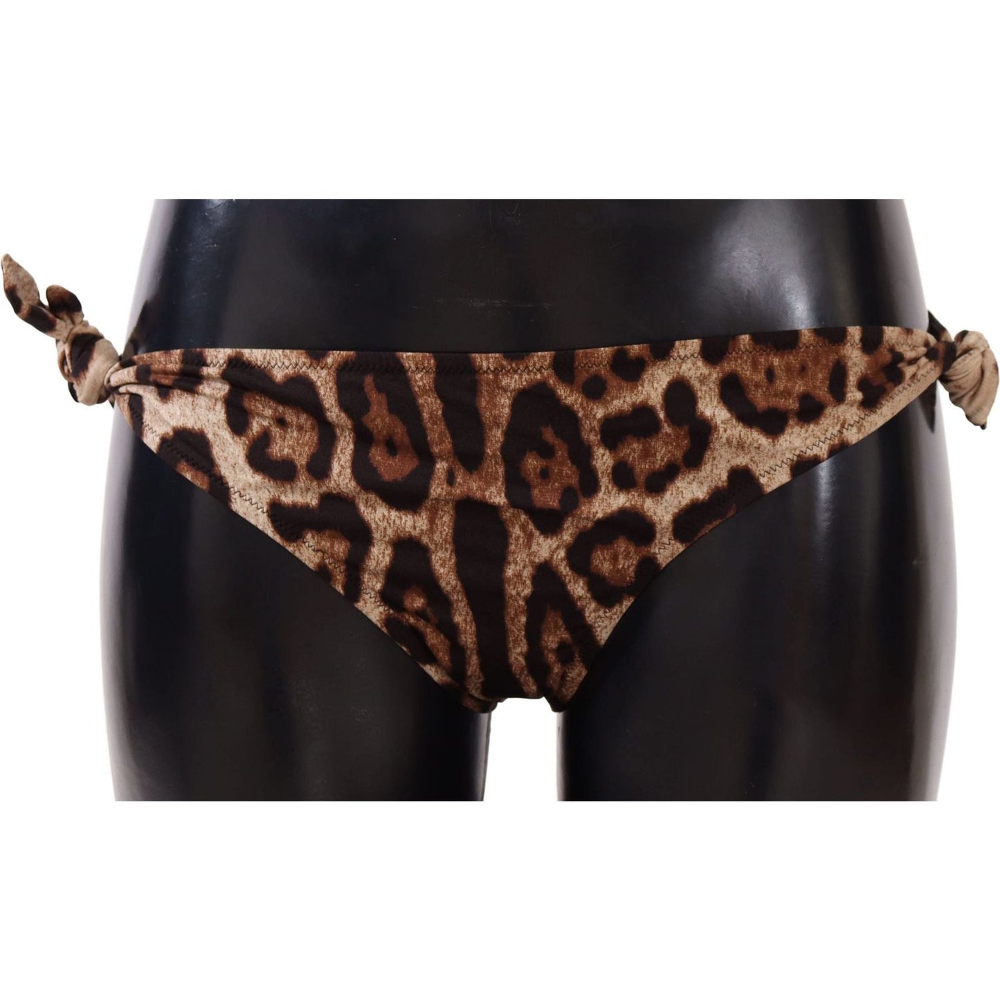 Dolce & Gabbana Elegant Leopard Print Bikini Bottom WOMAN SWIMWEAR bikini-bottom-brown-leopard-print-swimsuit-swimwear IMG_8327-scaled-f8481cd4-c81.jpg