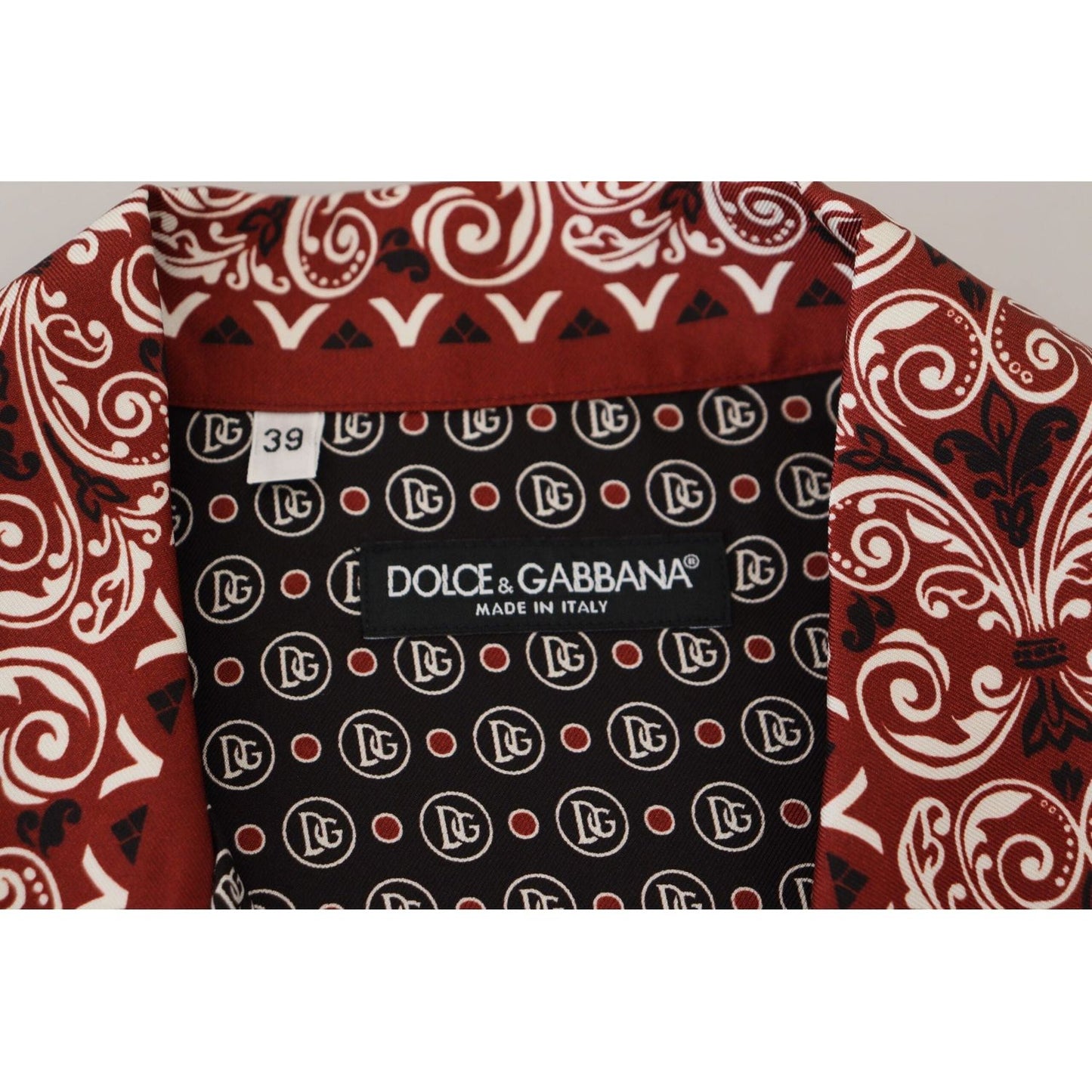 Dolce & GabbanaElegant Multicolor Silk Casual ShirtMcRichard Designer Brands£529.00