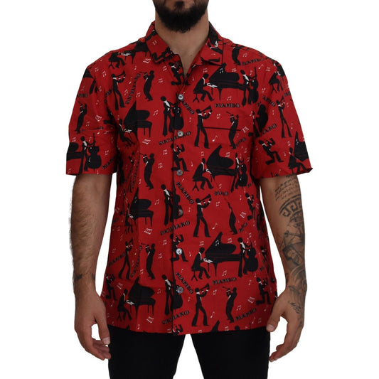 Dolce & Gabbana Elegant Red Jazz Pattern Casual Shirt black-red-jazz-cotton-casual-shirt IMG_8538-scaled-e524c8b6-c8f_e1462c3e-9d38-4bf5-9189-007fcf3088ae.jpg