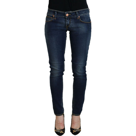Acht Chic Low Waist Skinny Denim blue-cotton-low-waist-skinny-women-casual-jeans