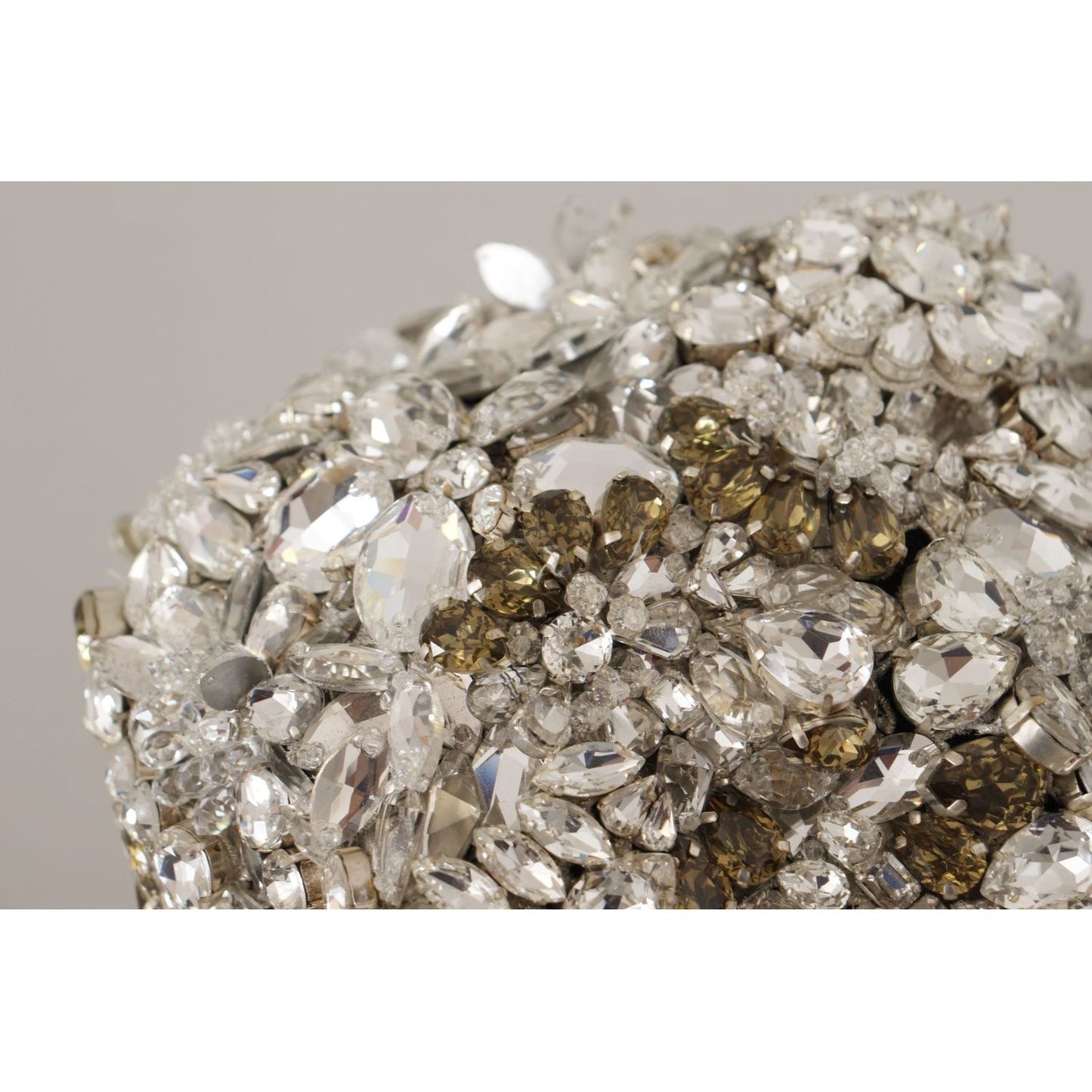 Dolce & Gabbana Elegant Crystal-Encrusted Cloche Hat silver-teardrop-beaded-casque-sequin-turban-headdress IMG_8569-scaled-9f37a11b-390.jpg