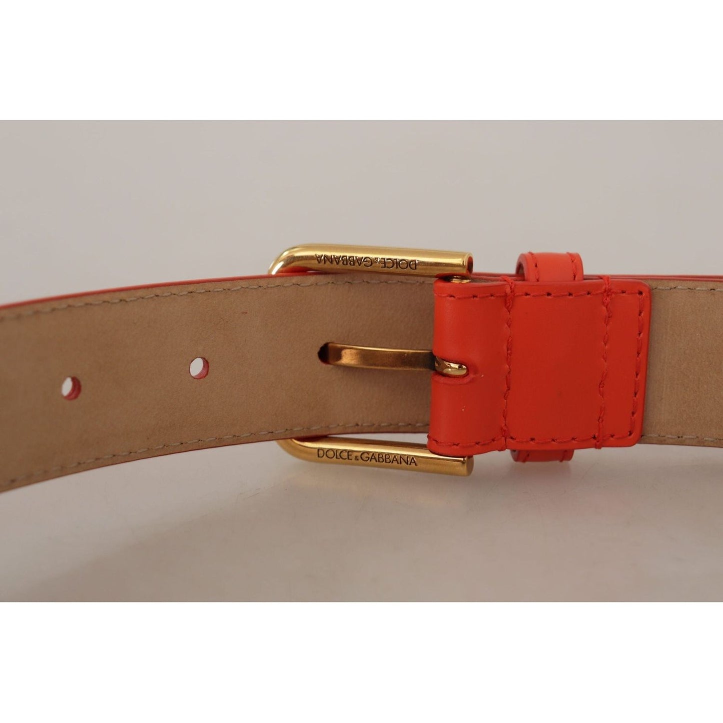 Dolce & Gabbana Chic Orange Leather Belt with Headphone Case orange-leather-devotion-heart-micro-bag-headphones-belt IMG_8607-1-scaled-c0e1f38a-b62.jpg
