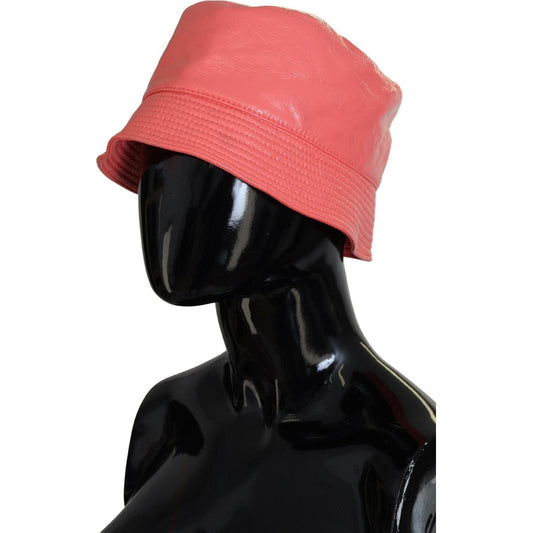 Dolce & GabbanaElegant Peach Bucket Hat - Summer Chic EssentialMcRichard Designer Brands£259.00