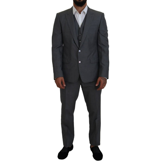 Dolce & Gabbana Sleek Silver Martini Slim Fit Three-Piece Suit gray-martini-3-piece-slim-fit-suit-1 IMG_8715-1-scaled-b944ffb3-a6d.jpg