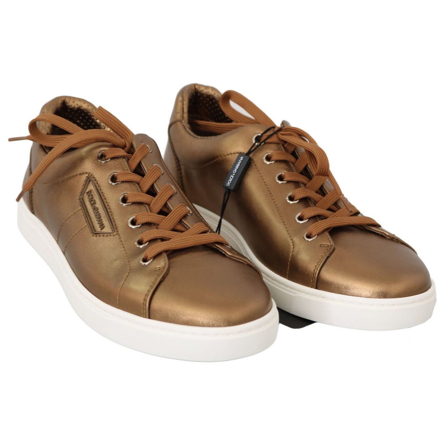 Dolce & Gabbana Golden Metallic Leather Sneakers gold-leather-mens-casual-sneakers IMG_8829-scaled_71ae41cf-360f-438a-9911-3a9a3f5924c3.jpg
