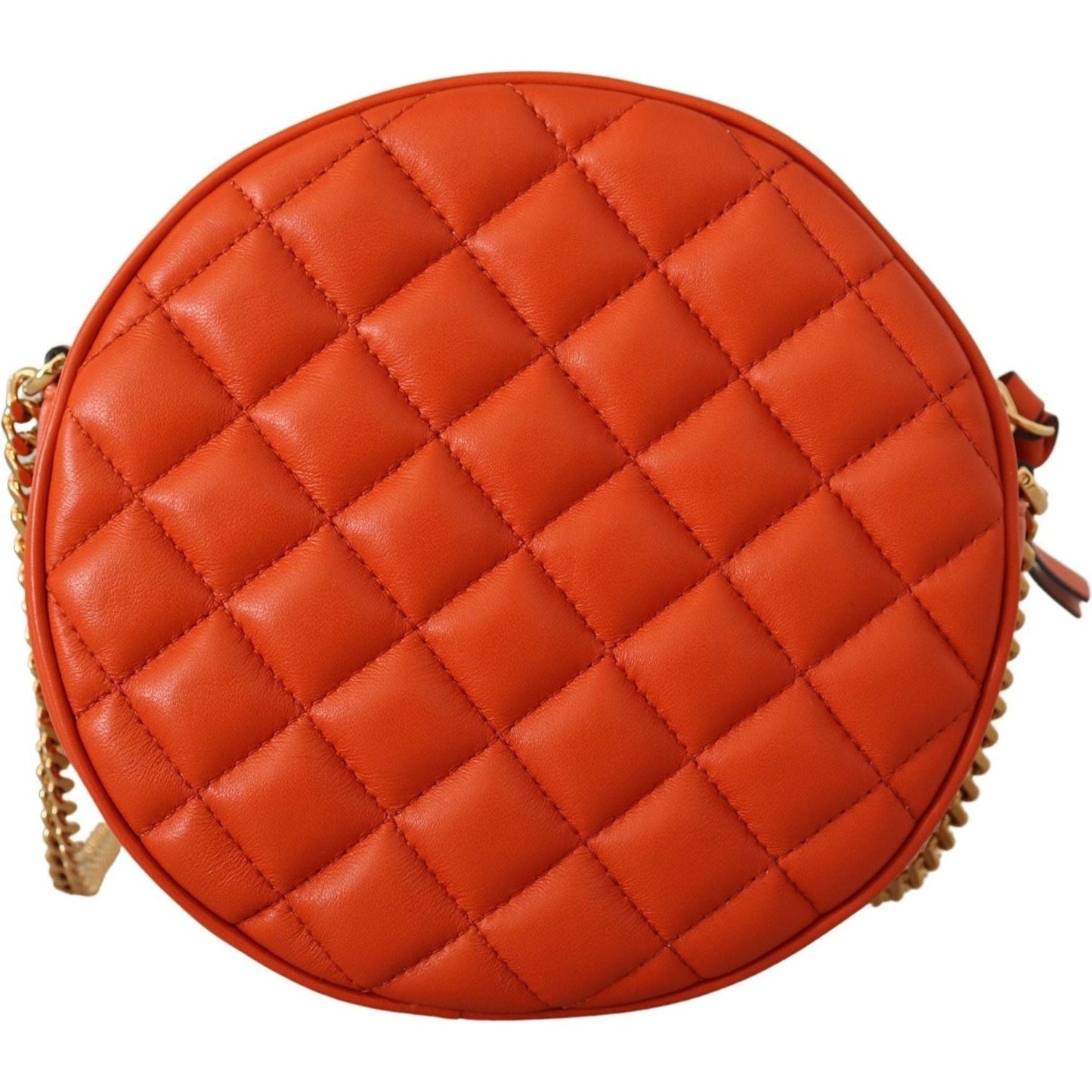 Versace Elegant Round Nappa Leather Crossbody Bag Crossbody Bag red-nappa-leather-medusa-round-crossbody-bag