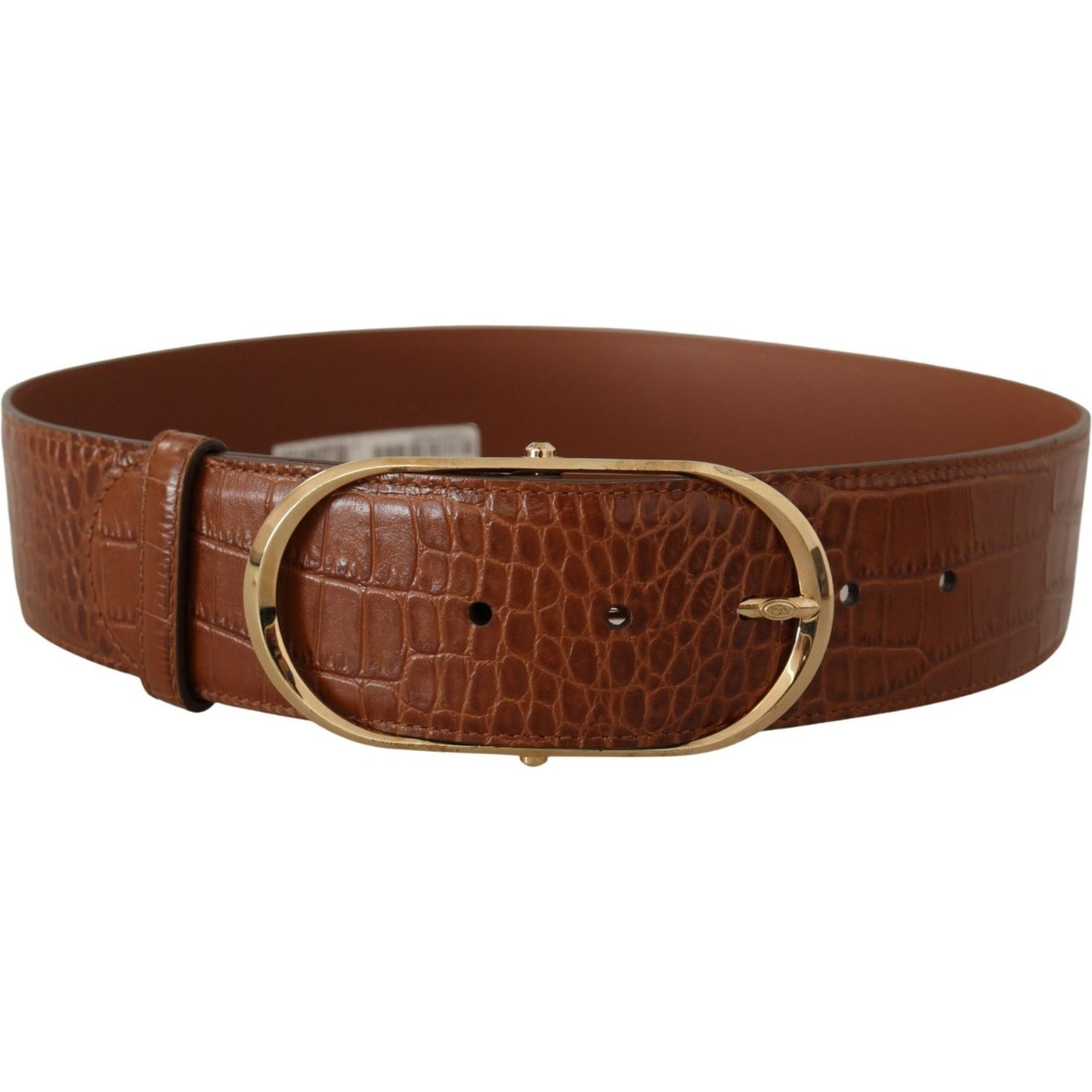 Dolce & Gabbana Enchanting Engraved Logo Leather Belt brown-wide-waist-leather-gold-oval-metal-buckle-belt IMG_9076-scaled-2f542ee7-2c0.jpg