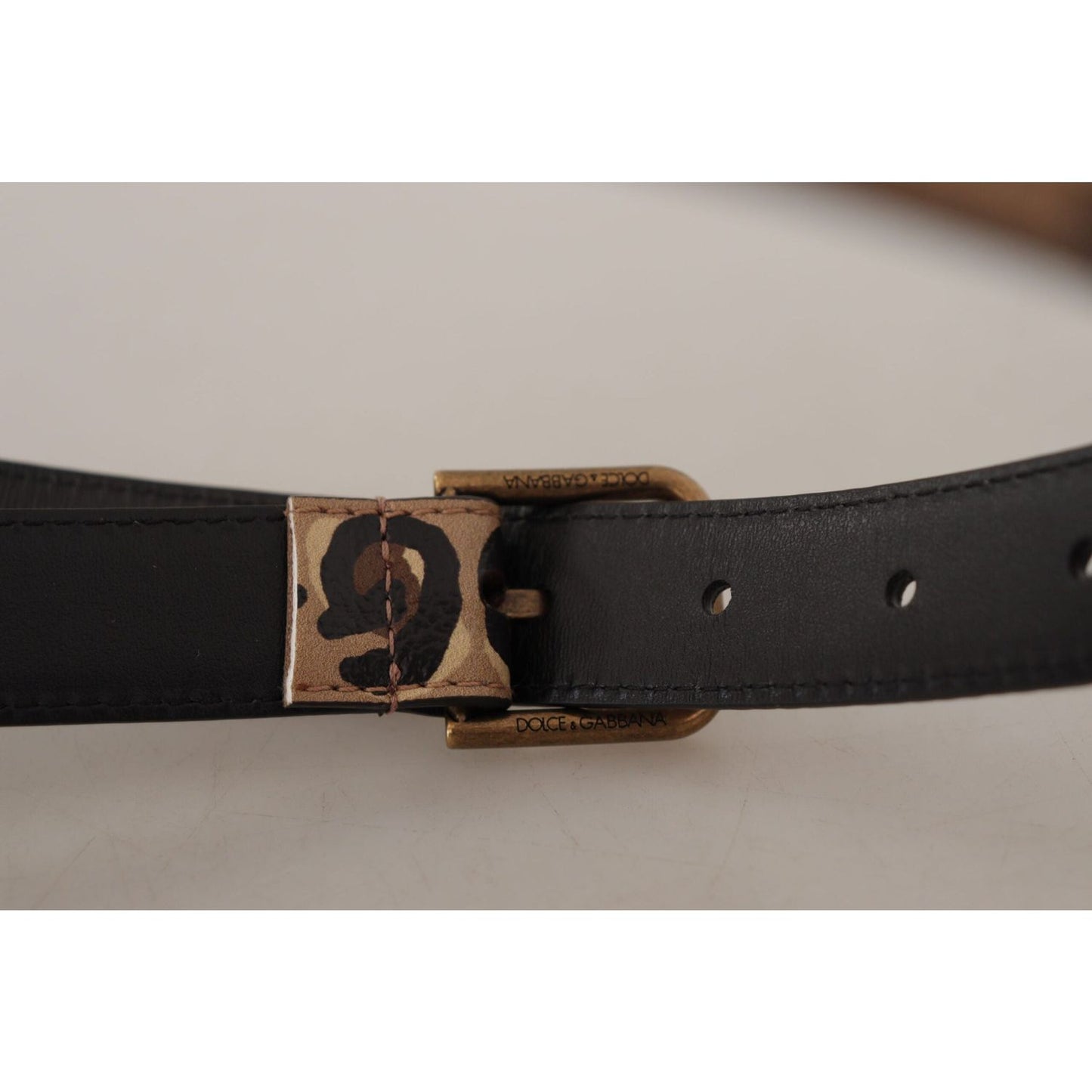 Dolce & Gabbana Elegant Leather Engraved Buckle Belt brown-leopard-print-vintage-metal-waist-buckle-belt IMG_9124-scaled-6568e102-739.jpg