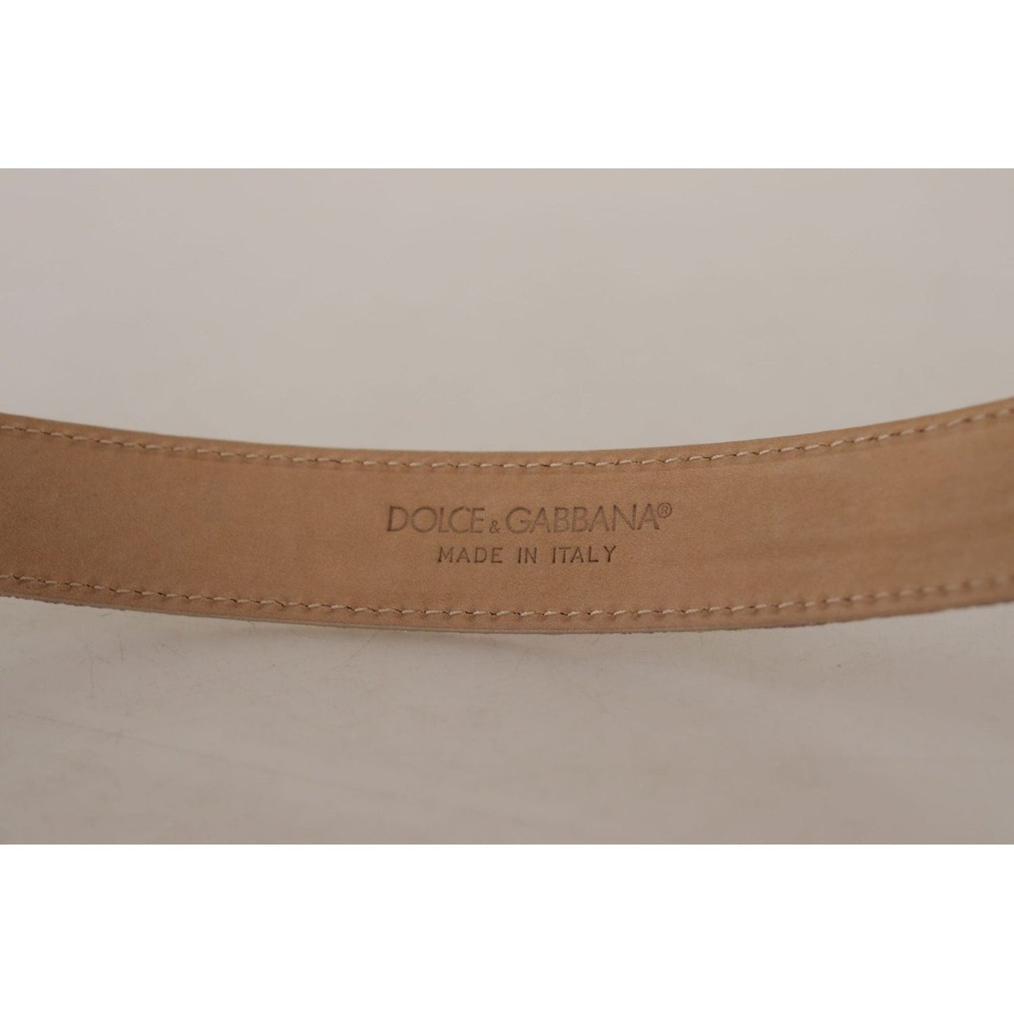 Dolce & Gabbana Chic Gold and Pink Leather Belt rose-pink-jacquard-dg-logo-gold-metal-buckle-belt
