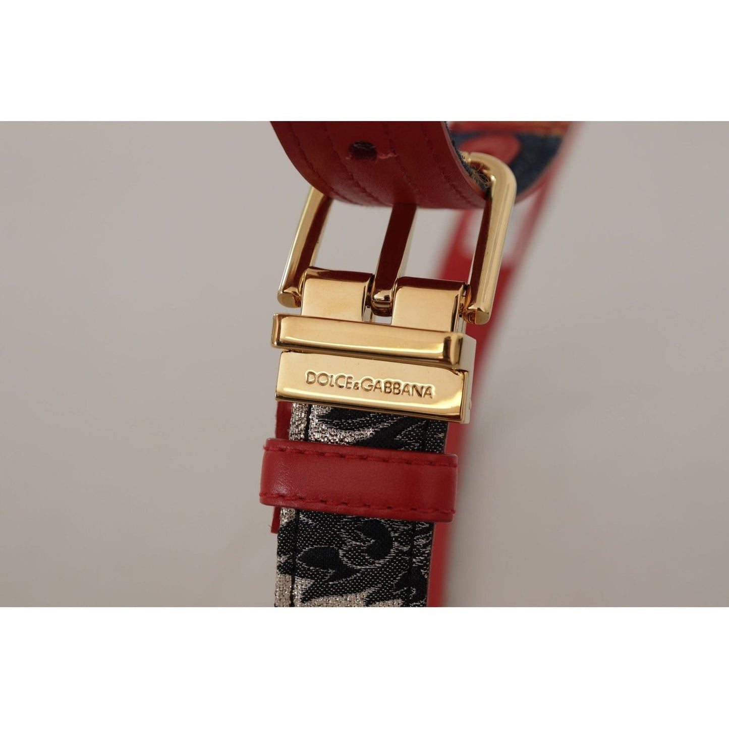 Dolce & GabbanaChic Multicolor Leather Belt with Engraved BuckleMcRichard Designer Brands£359.00