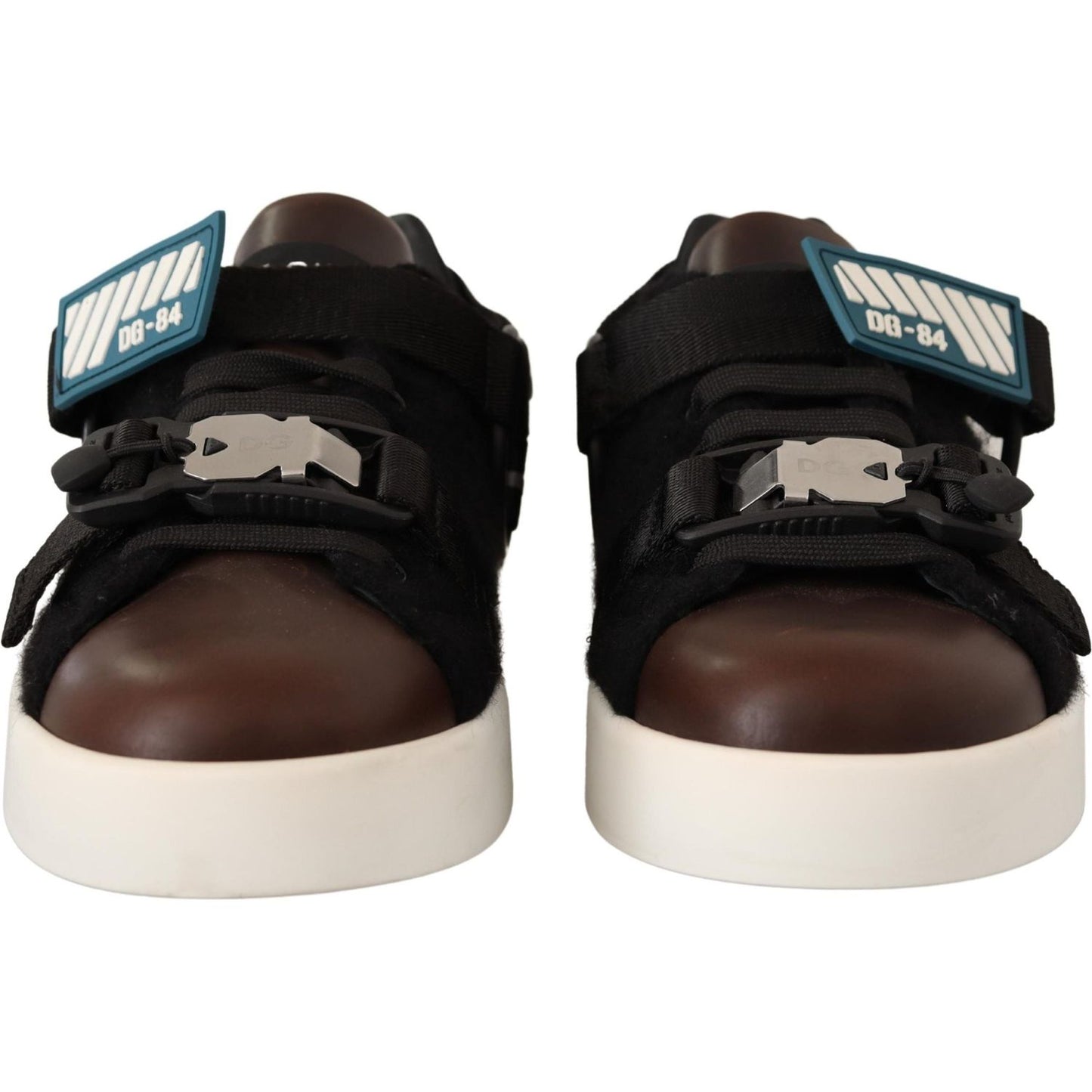 Dolce & Gabbana Shearling-Trimmed Leather Sneakers brown-leather-black-shearling-sneakers IMG_9275-scaled-19a81d26-52e.jpg