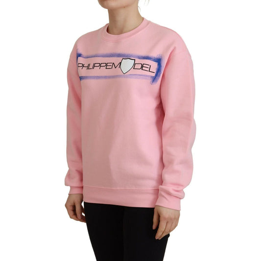 Philippe ModelElegant Pink Long Sleeve Pullover SweaterMcRichard Designer Brands£149.00